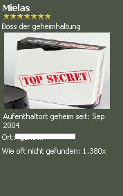 Fake von Brian f�r Mielas