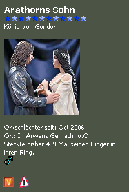 Fake von Domingo f�r Arathorns Sohn