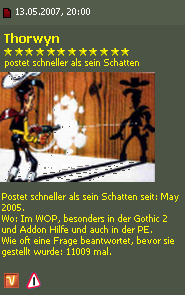 Fake von Windmacht f�r Thorwyn