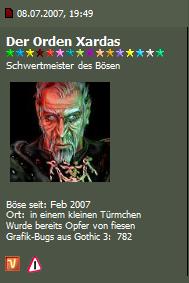 Fake von Fira f�r Der Orden Xar