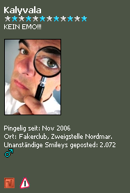 Fake von Domingo f�r Kalyvala