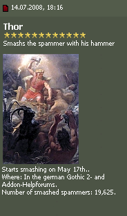 Fake von Windmacht f�r Thorwyn