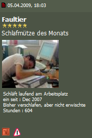 Fake von RaNon f�r Faultier