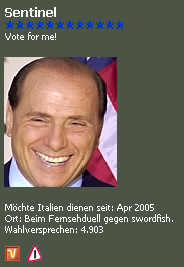 Fake von Domingo f�r Sentinel